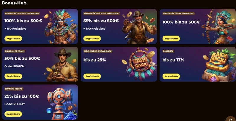 Rolldorado Bonuses